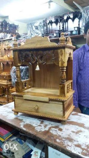 Wooden temple in wholesale. Available in all size.