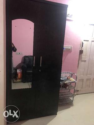 Wooden wardrobe in new condition