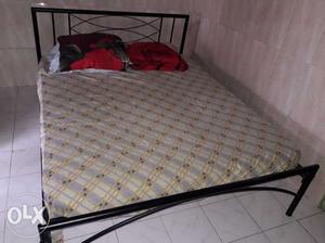Wrought iron bed plus Kurl On mattress