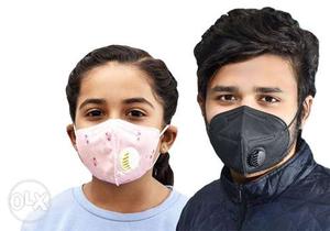 2 Anti pollution Mask in 3 colour options