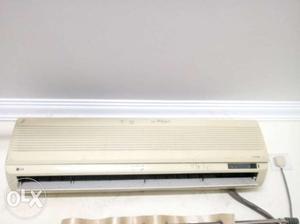 Beige LG Split-type AC