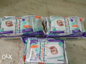 Himalaya Baby wipes Unused Sealed Packets(3 Packets)