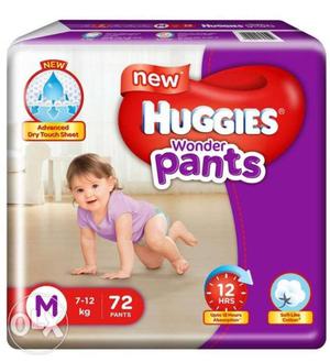 Huggies diaper. Fresh unopened pack