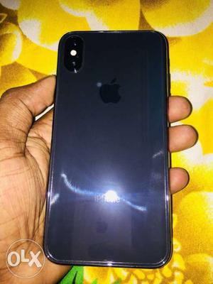 I phone x 64gb space gray color 15 day old. No