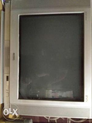 Onida Gray CRT Television With Remote