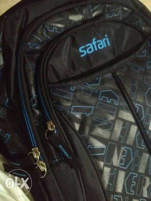 Orginal bag...new Black And Blue Safari Backpack