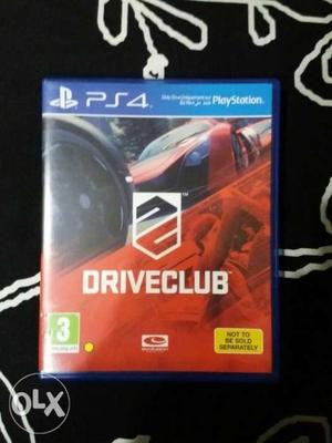 Ps4 Driveclub Cd In Awesome Condition Only 2 Time