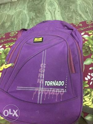 Purple Tornado Backpack