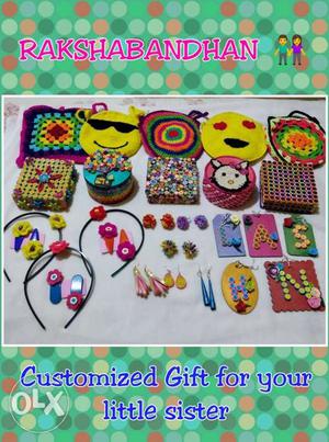 RAKSHABANDHAN special handmade customized gift combo