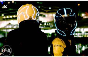 Tron Helmets, cusumize your old helmet in to cool