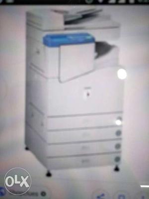 White And Blue Photocopier Machine Screengrab