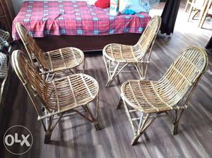 4 pcs Bet Chairs 3 month old only
