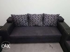 5 seater brand new sofa at best price with 5 year