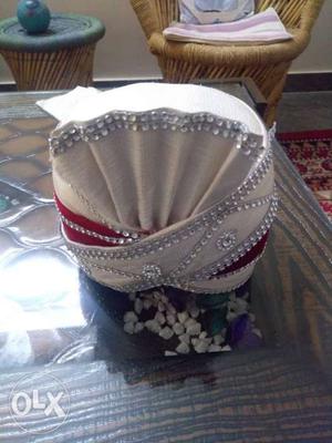 7 year old kid, cap to be used with sherwani