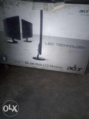 Black Acer LED Monitor Box