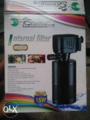 Black RS Electrical Internal Filter Box