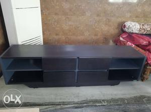 Black/brown TV stand IN GOOD CONDITION