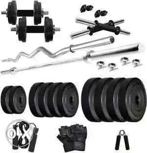 Brand New combo of gym accessories (fixed price)
