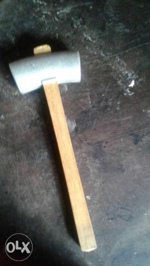 Brown And Gray Sledge Hammer
