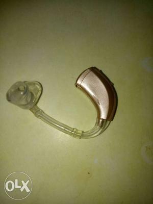 Brown And Grey Hearing Aid