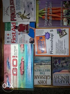 Coffee table books and lot if subjects