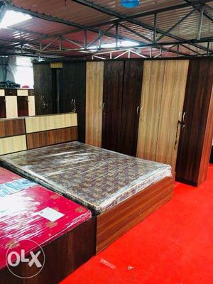 DIRECT factory Rate latest piece Bedroom set.(Free Delivery)