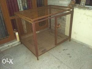 Dog fixable cage 3x3 feet