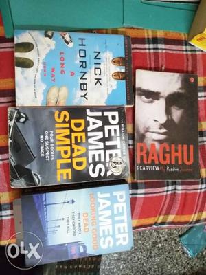 Each book for 100rs except Raghu's memoir, for