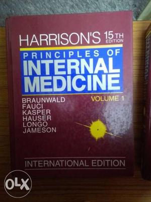 Harrison's Principles Of Internal Medicine Volume 1 15th