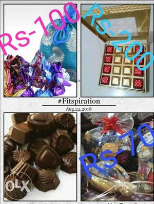 Homemade delicious chocolate. Special offer for
