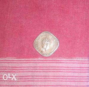 Indian coin 1/2 anna