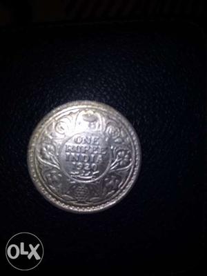  Ka Indian currency silver coin
