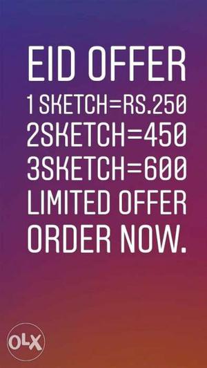 Limited offer order now