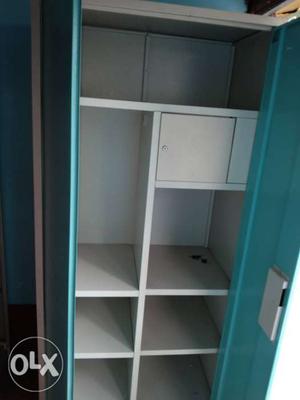 NEW BRAND Blue And Pink Wooden Wardrobe