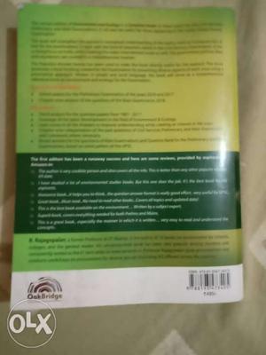 New book for Environment and ecology for upsc by