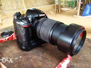 Nikon D with mm lens.