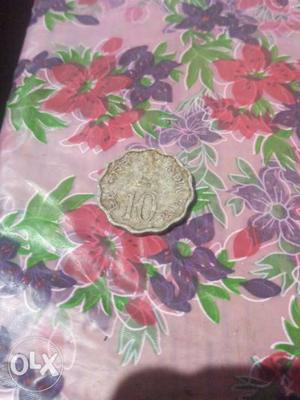 Old 10 paisa indian coin for sale
