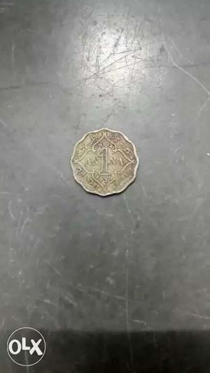 Old coin before independence coin  coin
