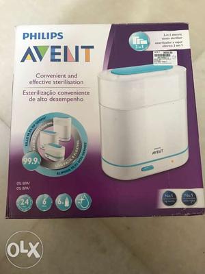 Philips avent sterilizer with box and manual
