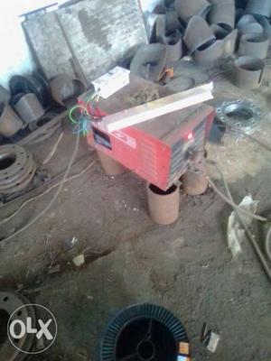 Red Corded Power Tool