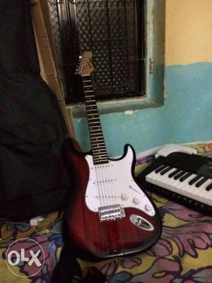 Sell my new electric guitar with amplifier
