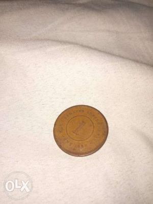 Straits settlement one cent  (QUEEN VICTORIAN AGE)