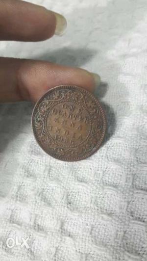 Thus is One Quarter Anna of 