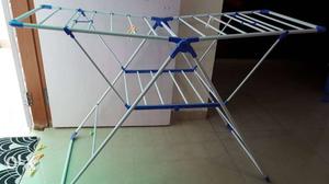 White And Blue Clothes Drying Rack, only 6 months old