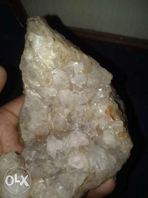 White Geode Stone