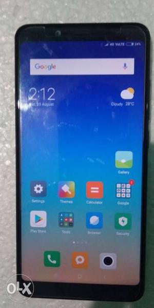1 and half months used redmi note 5 pro condition