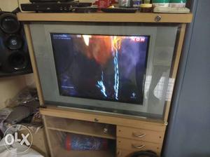 Bpl 29 inches TV good condition with TV stand