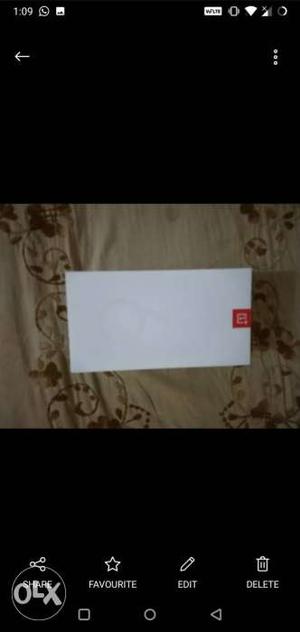 Brand New One Plus 6 just one month used