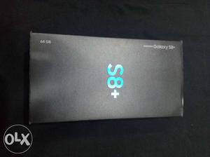 Brand new S8 plus 64gb midnight with full box kit