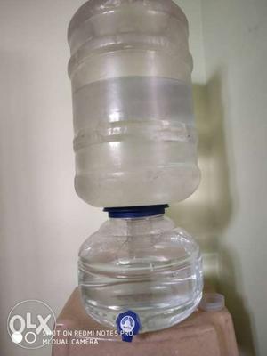 Clear Carboy And Water Dispenser